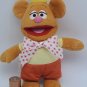 Muppets Fozzie Bear Stuffed Animal Plush Toy Baby Muppet 9" Disney CLEAN