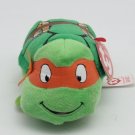 NWT Teeny Ty Mini Soft Plush Stuffed - New - TMNT Michelangelo