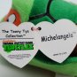 NWT Teeny Ty Mini Soft Plush Stuffed - New - TMNT Michelangelo