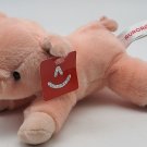 NWT Aurora World Plush - Flopsie - PICKLES the Piglet 12" Plush Stuffed Animal
