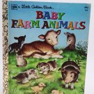 Little Golden Book # 200-56 - Baby Farm Animals by Garth Williams 1958