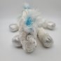 2017 J Bear Jo Ann Fabrics Bliss Unicorn 11" Plush White Blue Silver  CLEAN