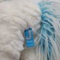 2017 J Bear Jo Ann Fabrics Bliss Unicorn 11" Plush White Blue Silver  CLEAN