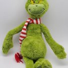 Grinch 12" Plush Red/White Striped Scarf Dan Dee Collector's Choice CLEAN