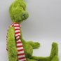 Grinch 12" Plush Red/White Striped Scarf Dan Dee Collector's Choice CLEAN