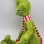 Grinch 12" Plush Red/White Striped Scarf Dan Dee Collector's Choice CLEAN