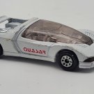 Vintage 1986 Lesney Matchbox International 49 White Peugeot Quasar Diecast Car