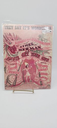 Annie Get Your Gun 1946 THE GIRL THAT I MARRY Show Vintage Sheet Music