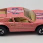 Vintage 1977 Hot Wheels Ferrari 308 Light Pink Color Racer Changer Car