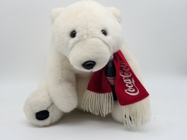 Coca Cola Traly x Kith 14&acirc;�� Polar Bear Plush Pyre w/ Coke Bottle *AS-PICTURED*