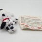 Vintage Pound Puppies 7" Black & White Dalmatian Spots Puppy Plush Tonka *NOS*