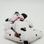 Vintage Pound Puppies 7" Black & White Dalmatian Spots Puppy Plush Tonka *NOS*