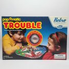 Trouble Pop O Matic Board Game Retro Series 1986 Edition Hasbro With Manual