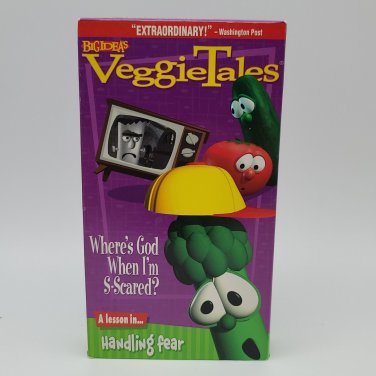 VeggieTales - Wheres God When Im S-Scared (VHS, 1998)