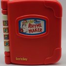 Dr Seuss 1997 See 'N Say Rhyme Maker Cat in The Hat Toy Tested Works