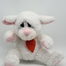 COMMONWEALTH WHITE PLUSH  SHEEP/ LAMB W/CARROT COLLAR 1993 *CLEAN*
