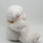 COMMONWEALTH WHITE PLUSH  SHEEP/ LAMB W/CARROT COLLAR 1993 *CLEAN*