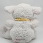 COMMONWEALTH WHITE PLUSH  SHEEP/ LAMB W/CARROT COLLAR 1993 *CLEAN*