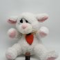 COMMONWEALTH WHITE PLUSH  SHEEP/ LAMB W/CARROT COLLAR 1993 *CLEAN*