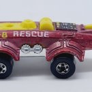 Hot Wheels Spacer Racer 1978 Rescue M-8 Metallic Red