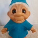1980s Vintage Dam Troll Doll  9"  Made in Denmark with TAG