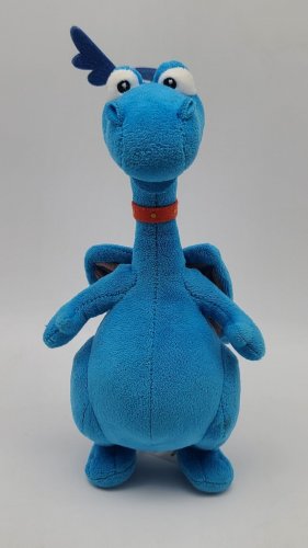 Doc McStuffins PLUSH BLUE STUFFY THE DRAGON Stuffed Animal DISNEY STORE 9" Toy