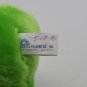 VINTAGE Oriental Trading Company GREEN Bear 11" Plush STUFFED ANIMAL * CLEAN*