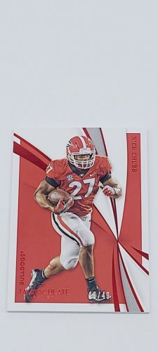 2021 Panini Immaculate Nick Chubb Bulldogs /99
