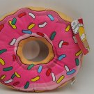 NWT Universal Studio THE SIMPSONS Pink Sprinkle Donut 10” Plush Pillow Groening