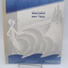 VINTAGE 'I CAN'T WRITE THE WORDS' 1931  Edition Sheet Music