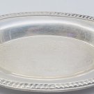 Sheridan EPS Silverplate Oval Serving Tray Ornate Pattern 12-1/2" x 7-3/8"