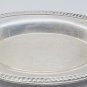 Sheridan EPS Silverplate Oval Serving Tray Ornate Pattern 12-1/2" x 7-3/8"