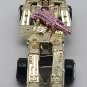1986 Hot Wheels Silver Zombot Speed Demon Race Car Space Robot w/ Orange Gun