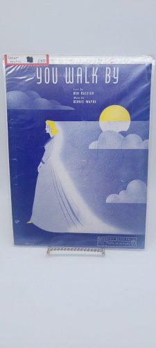 1940 You Walk By Vintage Sheet Music Moon Bernie Wayne Ben Raleigh