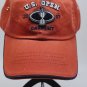 107th US OPEN Oakmont 2007 Hat Cap USGA Orange Golf Hat Adjustable PGA