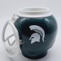 Michigan State University Spartans Helmet Fan Mug Can Cooler NCAA * CLEAN *