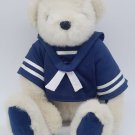 The Royal Copenhagen Sailor Bear 9" Plush Blue & White Navy Uniform Teddy Used