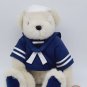 The Royal Copenhagen Sailor Bear 9" Plush Blue & White Navy Uniform Teddy Used