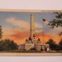 Springfield IL - Illinois, Abraham Lincoln Tomb, Vintage, Linen, Postcard