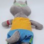Great Wolf Lodge Wiley the Wolf 11" Fiesta Plush Swim Trunks Goggles Flip Flops