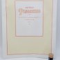 Vintage 1993 Disney Pinocchio Exclusive Commemorative Lithograph