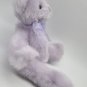First and Main Sorbet Purple Teddy Bear Plush Stuffed Animal Toy Lace Paws 12"