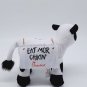 Chick Fil A Cow Eat Mor Chik'n More Chicken 6&acirc;�� Plush Wearing Sandwich Board 2004