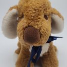 Vintage WALLACE BERRIE Puppy Dog Small Stuffed 9" Plush Toy w/ Sleepy Eyes RARE