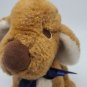 Vintage WALLACE BERRIE Puppy Dog Small Stuffed 9" Plush Toy w/ Sleepy Eyes RARE