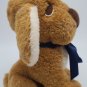 Vintage WALLACE BERRIE Puppy Dog Small Stuffed 9" Plush Toy w/ Sleepy Eyes RARE