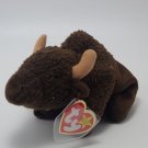 Original Ty Beanie Baby - Roam the Buffalo / Bison (1998) - With Hang Tag RARE