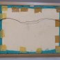 14"x18" Embroidered  Postcard Wall Collage by Spanish Artist Elsi Gumier