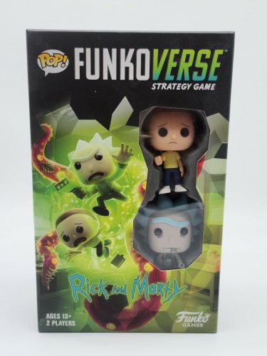Pop! Funkoverse Rick And Morty Strategy Game 2 Pack Board Game 100 *OPEN BOX*