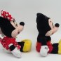 NWT Mouseketoy Walt Disney World Plush Mickey & Minnie Mouse 7" Stuffed Animal